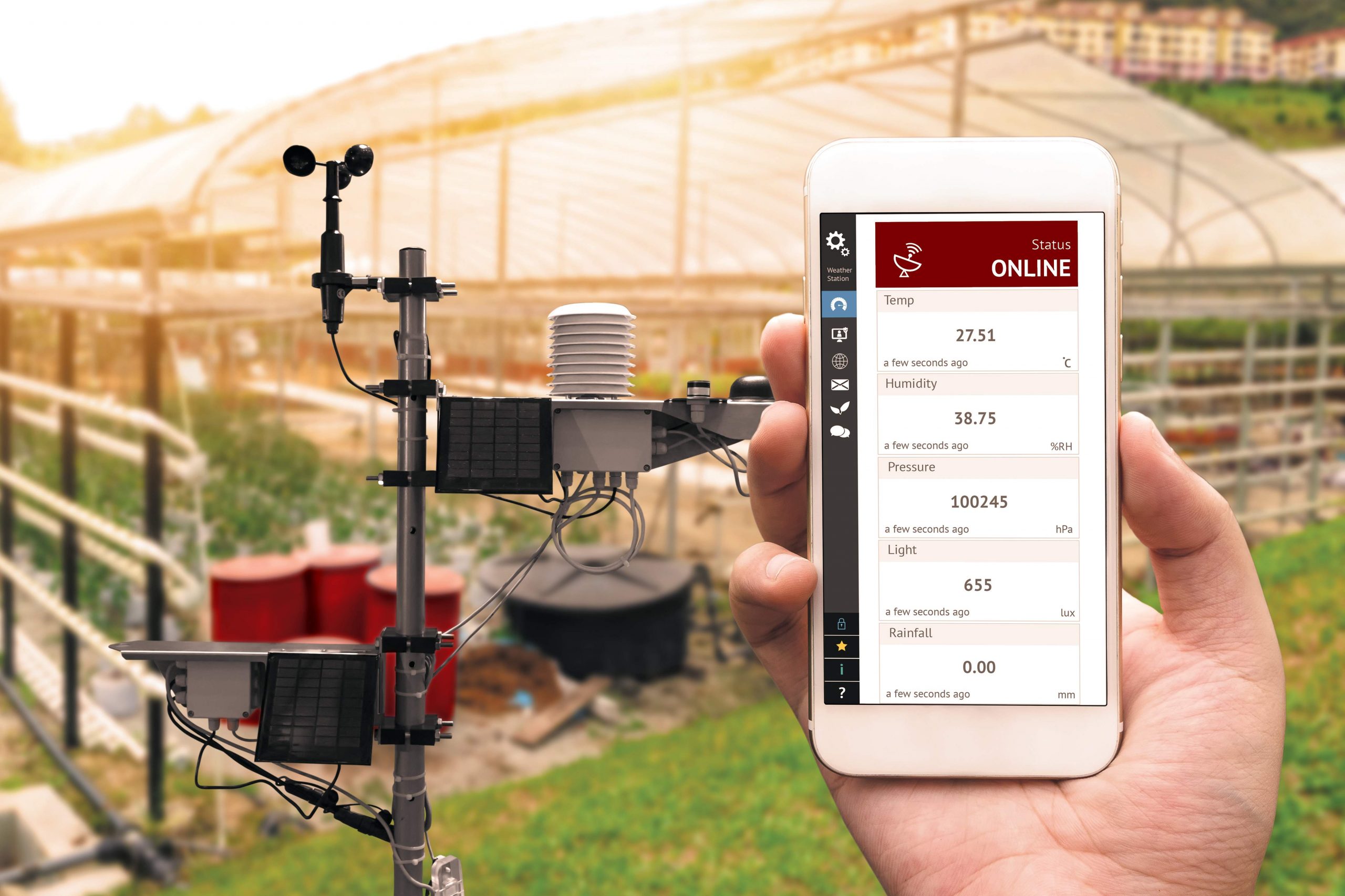 IoT Application in Weather Monitoring System
